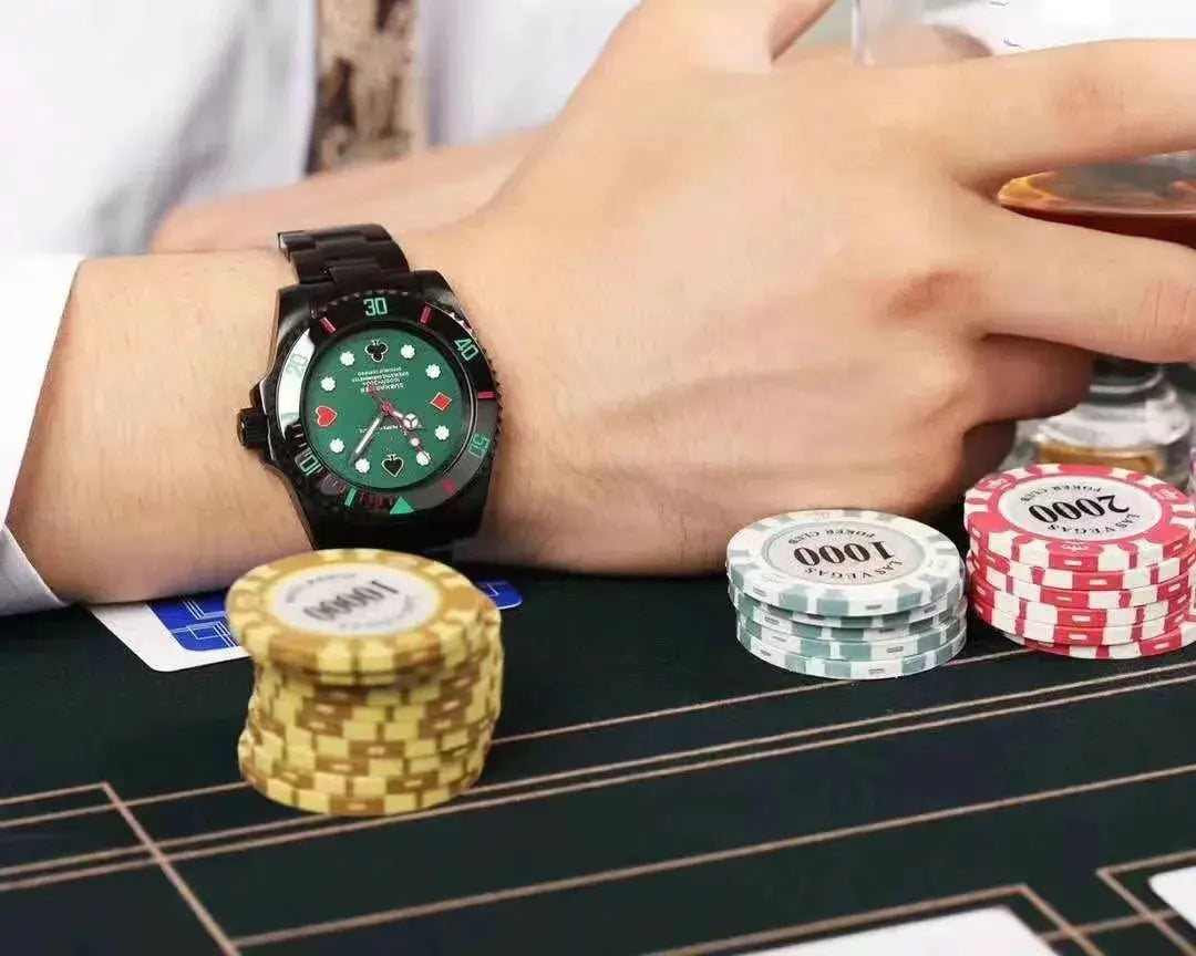 Rolex Submariner Special Edition Spades and Hearts Poker BLAKEN Customized Watch